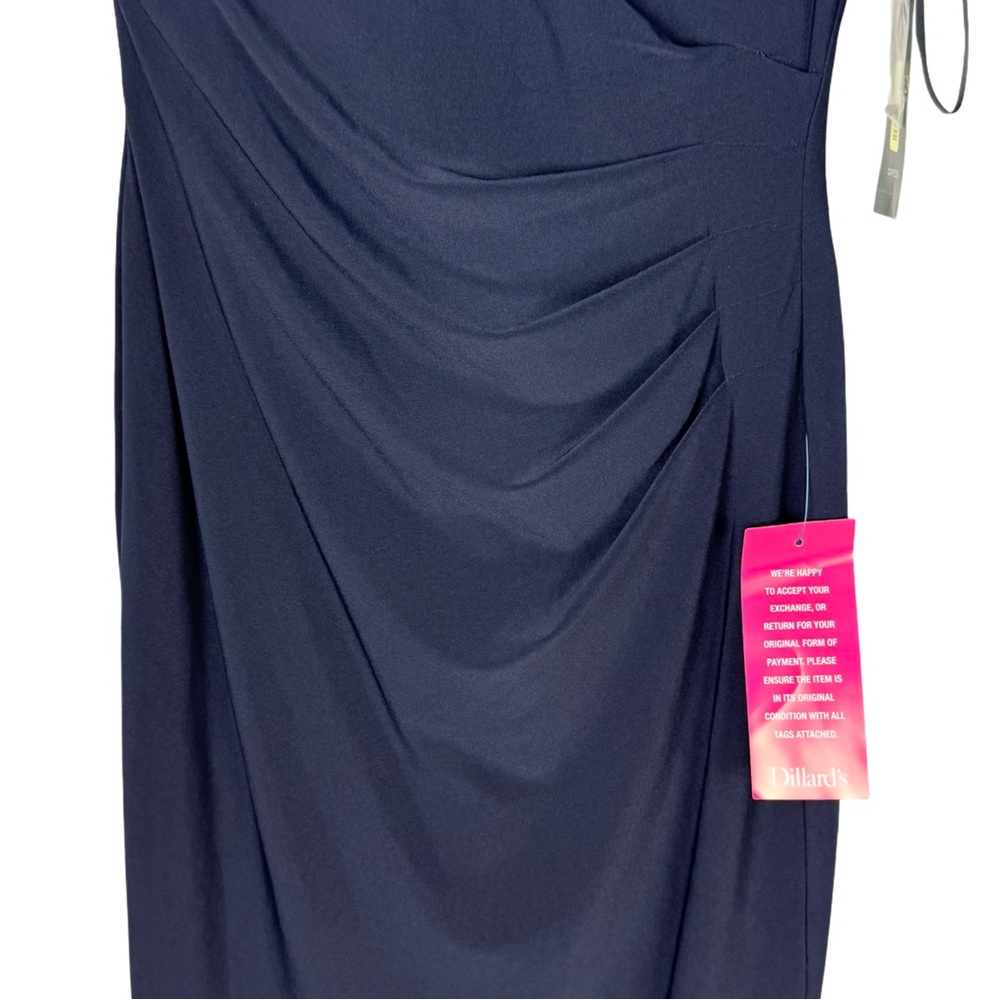 LAUREN RALPH LAUREN Matte Jersey Viviennette Dress Navy Blue Cocktail Party
NWT - Picture 4 of 8